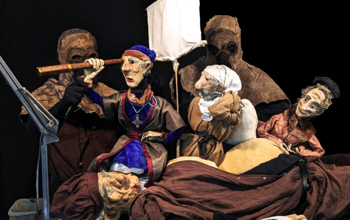 Manipeste pour la Feste de la cie Nuit Rouge ©cie Nuit Rouge