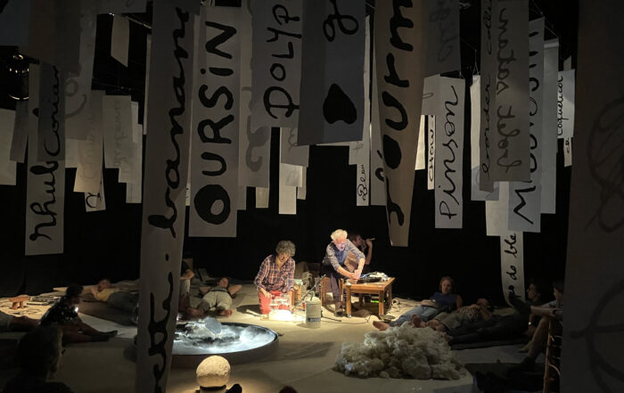 Journal d'une exploration sonore du Groupe N+1 © Céline Diez