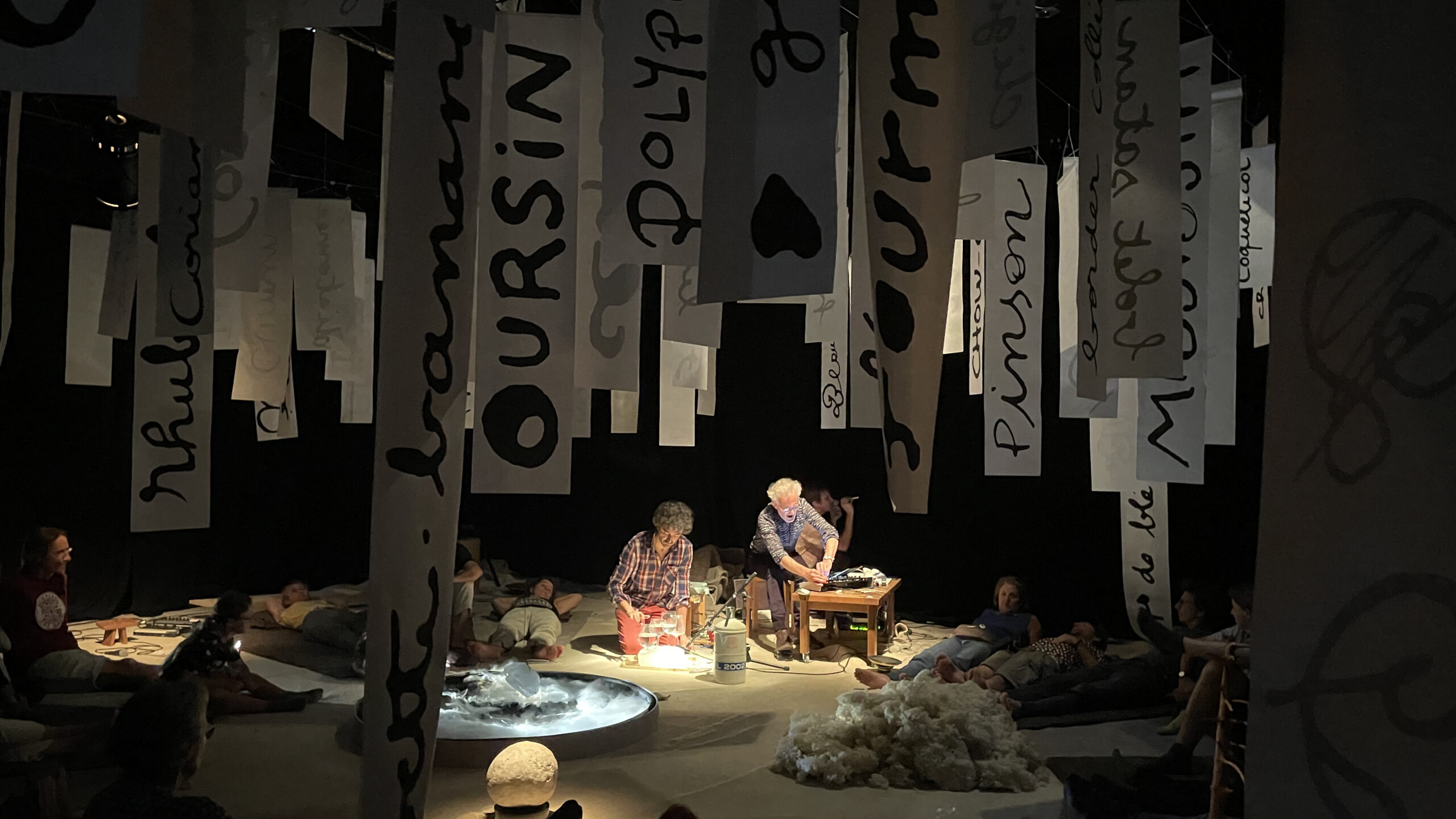 Journal d'une exploration sonore du Groupe N+1 © Céline Diez